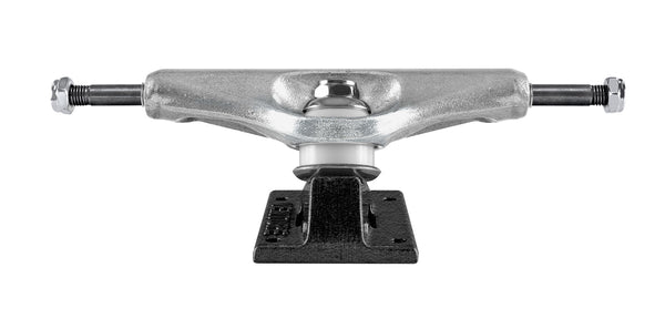 A VENTURE CALEB AWAKE POLISHED HI 5.2 skateboard truck by Caleb Awake on a white background.