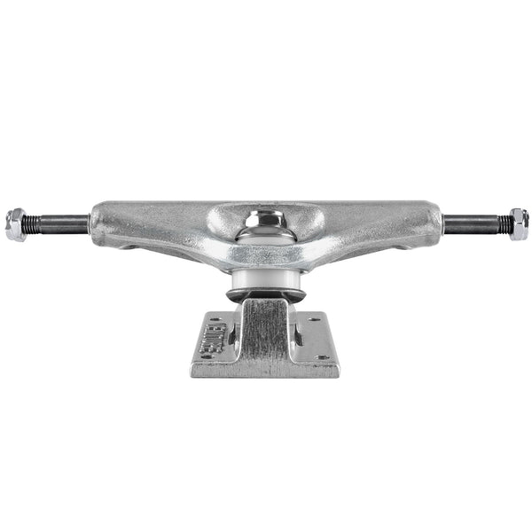 A white background with a VENTURE PRO MANDERSON VENTURA 5.8 HI skateboard truck.