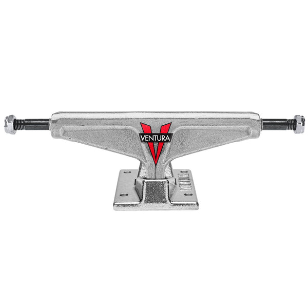 A VENTURE skateboard truck.