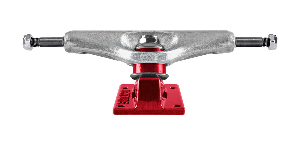 A VENTURE skateboard truck on a white background.