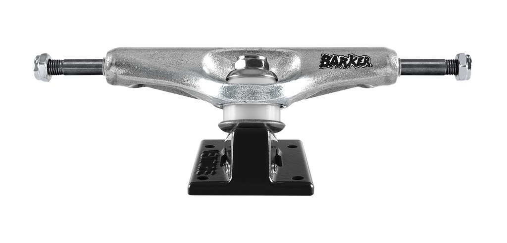A VENTURE PRO EDITIONS BARKER 5.6 (SET OF TWO) skateboard truck from the VENTURE PRO series on a white background.