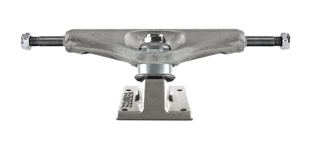 A skateboard truck on a white background with Venture Pro Kader V-Cast Hollows 5.2 (set of two) by Venture.
